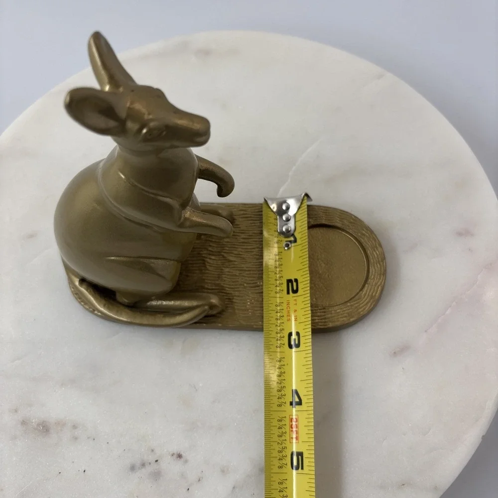 Brass IKEA Markniva Kangaroo Brass-colored Tea Light Candle Holder